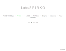 Tablet Screenshot of lubospirko.sk